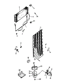 Unit Parts parts for Kenmore Refrigerator 253.8367270 (2538367270, 253 8367270) from AppliancePartsPros.com