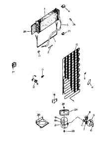 Unit Parts parts for Kenmore Refrigerator 253.8369701 (2538369701, 253 8369701) from AppliancePartsPros.com