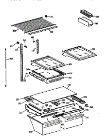 Shelf Parts parts for Kenmore Refrigerator 363.78282890 (36378282890, 363 78282890) from AppliancePartsPros.com
