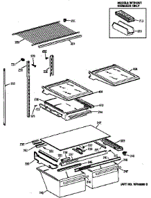 Shelf Parts parts for Kenmore Refrigerator 363.78285890 (36378285890, 363 78285890) from AppliancePartsPros.com