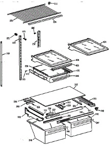 Shelf Parts parts for Kenmore Refrigerator 363.78472892 (36378472892, 363 78472892) from AppliancePartsPros.com