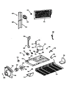Unit Parts parts for Kenmore Refrigerator 363.78472893 (36378472893, 363 78472893) from AppliancePartsPros.com