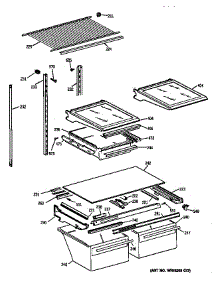 Shelf Parts parts for Kenmore Refrigerator 363.78477893 (36378477893, 363 78477893) from AppliancePartsPros.com