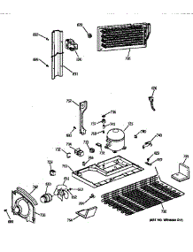 Unit Parts parts for Kenmore Refrigerator 363.78562893 (36378562893, 363 78562893) from AppliancePartsPros.com