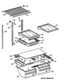 Shelf Parts parts for Kenmore Refrigerator 363.78562893 (36378562893, 363 78562893) from AppliancePartsPros.com