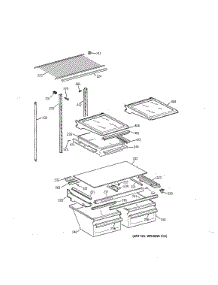 Shelf Parts parts for Kenmore Refrigerator 363.78562895 (36378562895, 363 78562895) from AppliancePartsPros.com