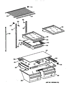 Shelf Parts parts for Kenmore Refrigerator 363.78567893 (36378567893, 363 78567893) from AppliancePartsPros.com