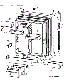 Fresh Food Door parts for Kenmore Refrigerator 363.78592892 (36378592892, 363 78592892) from AppliancePartsPros.com