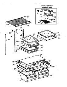 Shelf Parts parts for Kenmore Refrigerator 363.78592893 (36378592893, 363 78592893) from AppliancePartsPros.com