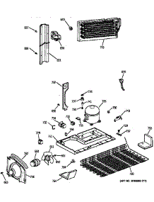 Unit Parts parts for Kenmore Refrigerator 363.78597892 (36378597892, 363 78597892) from AppliancePartsPros.com
