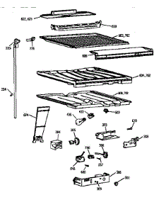 Compartment Separator Parts parts for Kenmore Refrigerator 363.78852891 (36378852891, 363 78852891) from AppliancePartsPros.com