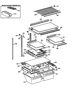 Shelf Parts parts for Kenmore Refrigerator 363.78857891 (36378857891, 363 78857891) from AppliancePartsPros.com
