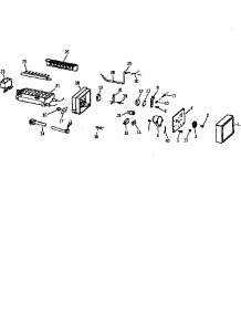 Icemaker Wr30x0327 parts for Kenmore Refrigerator 363.78962890 (36378962890, 363 78962890) from AppliancePartsPros.com