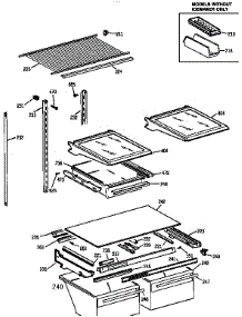 Shelf Parts parts for Kenmore Refrigerator 363.78962893 (36378962893, 363 78962893) from AppliancePartsPros.com