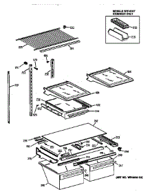 Shelf Parts parts for Kenmore Refrigerator 363.78962894 (36378962894, 363 78962894) from AppliancePartsPros.com