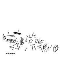 Icemaker Wr30x0327 parts for Kenmore Refrigerator 363.78962894 (36378962894, 363 78962894) from AppliancePartsPros.com