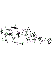 Icemaker parts for Kenmore Refrigerator 363.9732724 (3639732724, 363 9732724) from AppliancePartsPros.com
