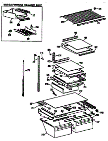 Shelf Parts parts for Kenmore Refrigerator 363.9734787 (3639734787, 363 9734787) from AppliancePartsPros.com