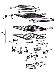 Compartment Separator Parts parts for Kenmore Refrigerator 363.9735757 (3639735757, 363 9735757) from AppliancePartsPros.com