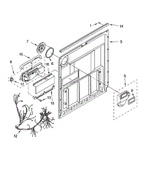 Door And Latch Parts parts for Kenmore Dishwasher 665.17379300 (66517379300, 665 17379300) from AppliancePartsPros.com