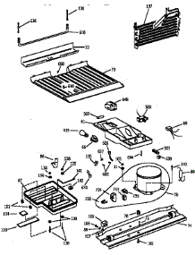 Unit Parts parts for Kenmore Refrigerator 363.37401791 (36337401791, 363 37401791) from AppliancePartsPros.com