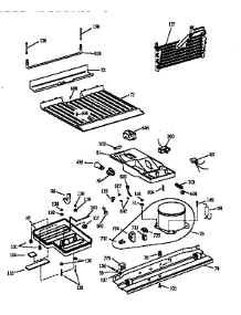 Unit Parts parts for Kenmore Refrigerator 363.37408791 (36337408791, 363 37408791) from AppliancePartsPros.com