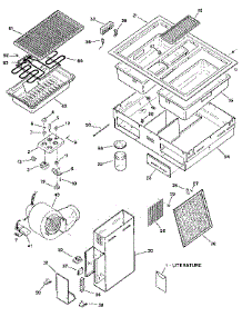 Cooktop parts for Kenmore Cooktop 363.4272790 (3634272790, 363 4272790) from AppliancePartsPros.com