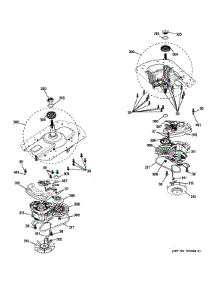 Motor & Drive Assembly parts for Kenmore Washer Dryer Combo 363.61542211 (36361542211, 363 61542211) from AppliancePartsPros.com