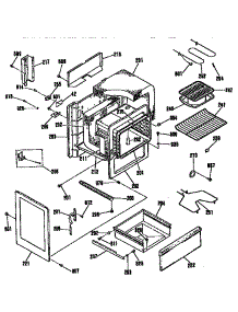 Body Section parts for Kenmore Range 363.6244190 (3636244190, 363 6244190) from AppliancePartsPros.com