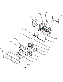 Ice Maker / Auger Motor parts for Kenmore Refrigerator 596.95508200 (59695508200, 596 95508200) from AppliancePartsPros.com