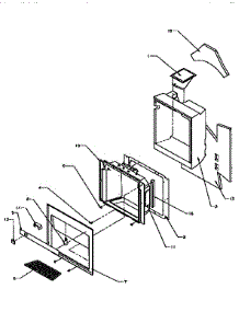 Ice & Water Cavity parts for Kenmore Refrigerator 596.95508900 (59695508900, 596 95508900) from AppliancePartsPros.com