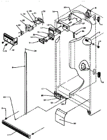 Control parts for Kenmore Refrigerator 596.95508900 (59695508900, 596 95508900) from AppliancePartsPros.com