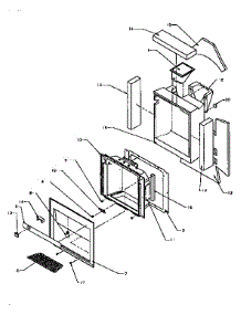 Ice And Water Cavity parts for Kenmore Refrigerator 596.9555550 (5969555550, 596 9555550) from AppliancePartsPros.com