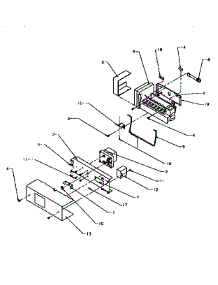 Ice Maker / Auger Motor parts for Kenmore Refrigerator 596.9555550 (5969555550, 596 9555550) from AppliancePartsPros.com