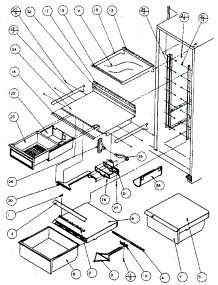 Factory Installed Ice Maker parts for Kenmore Refrigerator 596SBI20H/P7836032W from AppliancePartsPros.com