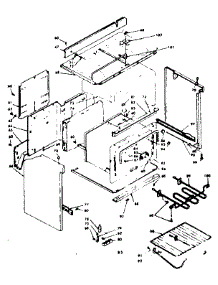 Body Assembly parts for Kenmore Range 628.6217323 (6286217323, 628 6217323) from AppliancePartsPros.com