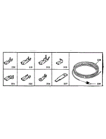 Wiring And Wiring Terminals parts for Kenmore Range 628.6227140 (6286227140, 628 6227140) from AppliancePartsPros.com