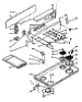 Backguard And Cooktop Assembly