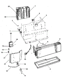 Electrical System And Unit parts for Kenmore Air Conditioner 253.8765071 (2538765071, 253 8765071) from AppliancePartsPros.com