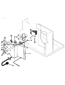 Control Panel parts for Kenmore Air Conditioner 253.8765074 (2538765074, 253 8765074) from AppliancePartsPros.com