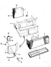 Electrical System And Unit parts for Kenmore Air Conditioner 253.8765082 (2538765082, 253 8765082) from AppliancePartsPros.com