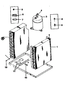 Unit Parts parts for Kenmore Air Conditioner 253.8771066 (2538771066, 253 8771066) from AppliancePartsPros.com