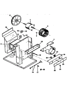Electrical System And Air Handling Parts parts for Kenmore Air Conditioner 253.8771066 (2538771066, 253 8771066) from AppliancePartsPros.com
