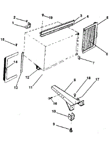 Window Mounting & Accessories parts for Kenmore Heat Pump System 253.8780890 (2538780890, 253 8780890) from AppliancePartsPros.com