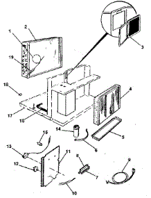 Electrical System And Unit parts for Kenmore Heat Pump System 253.8780890 (2538780890, 253 8780890) from AppliancePartsPros.com
