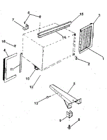 Window Mounting & Accessories parts for Kenmore Air Conditioner 253.8781291 (2538781291, 253 8781291) from AppliancePartsPros.com