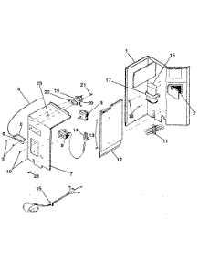 Electrical System And Unit parts for Kenmore Air Conditioner 253.8782591 (2538782591, 253 8782591) from AppliancePartsPros.com