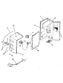 Electrical System And Unit parts for Kenmore Air Conditioner 253.8782592 (2538782592, 253 8782592) from AppliancePartsPros.com