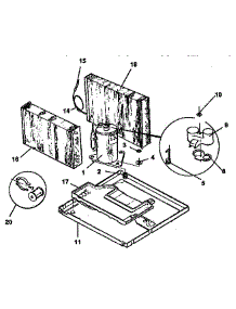 Compressor Parts parts for Kenmore Heat Pump System 253.8782595 (2538782595, 253 8782595) from AppliancePartsPros.com