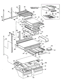 Shelf parts for Kenmore Refrigerator 363.8792711 (3638792711, 363 8792711) from AppliancePartsPros.com